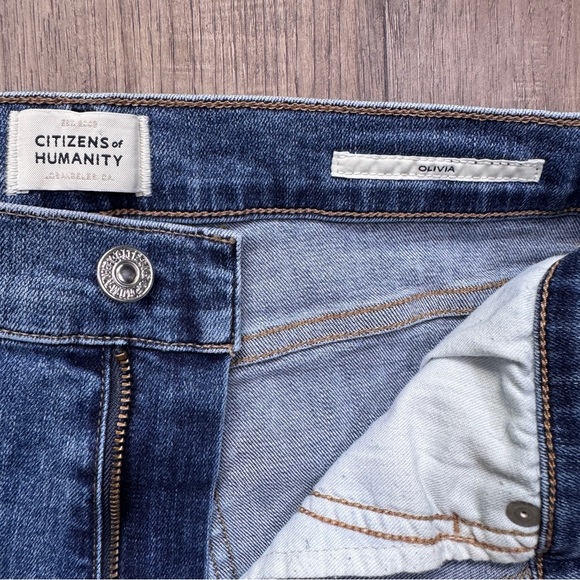 Citizens Of Humanity Dark Blue Olivia Jeans - Size 27 - Picture 10 of 12